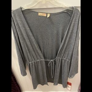 Women’s choices tie front blouse